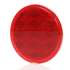 47-3 by TRUCK-LITE - Signal-Stat Reflector - 3-1/8" Round, Red, Adhesive Mount