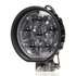 813903 by TRUCK-LITE - 81 Series Vehicle-Mounted Spotlight - Auxiliary 4 in. Round LED, Black Housing, 6 Diode, 12V, Stud, 500 Lumen