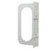 60729 by TRUCK-LITE - Brake / Tail Light Bracket - 2 Screw Bracket Mount, For Oval Shape Lights, Gray Steel