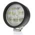 812613 by TRUCK-LITE - Work Light - 81 Series 4 In. Round LED, Black, 6 Diode, Stripped End, 12 Volt, Bulk
