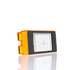 22004Y3 by TRUCK-LITE - 22 Series Turn Signal Light - Incandescent, Yellow Rectangular Lens, 1 Bulb, 2 Screw, 12V