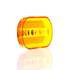 9093A-3 by TRUCK-LITE - Signal-Stat Marker Light Lens - Oval, Yellow, Acrylic, Snap-Fit Mount