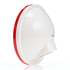 99010R3 by TRUCK-LITE - Round Replacement Lens - Red, Polycarbonate, For Front, Rear Lighting (40302R, 40318R), Snap-Fit, Bulk