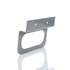 60728 by TRUCK-LITE - Brake / Tail Light Bracket - 2 Screw Bracket Mount, For Oval Shape Lights, Gray Steel