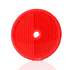 52-3 by TRUCK-LITE - Reflector - Round, Red, Reflector, 1 Screw/Nail/Rivet, Acrylic
