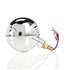 27513 by TRUCK-LITE - Multi-Purpose Light Bulb - LED, Red, Round, 24 Diode, Single Face, 3 Wire, 1 Stud, Chrome, Stripped End/Ring Terminal, Bulk