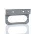 60728 by TRUCK-LITE - Brake / Tail Light Bracket - 2 Screw Bracket Mount, For Oval Shape Lights, Gray Steel
