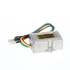 97201 by TRUCK-LITE - Flasher Module - 8 Light Heavy-Duty Solid-State, Aluminum, 90fpm, Spade Terminal/Ring Terminal, 12-24V