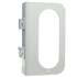 60729 by TRUCK-LITE - Brake / Tail Light Bracket - 2 Screw Bracket Mount, For Oval Shape Lights, Gray Steel