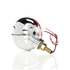 27513 by TRUCK-LITE - Multi-Purpose Light Bulb - LED, Red, Round, 24 Diode, Single Face, 3 Wire, 1 Stud, Chrome, Stripped End/Ring Terminal, Bulk