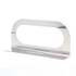 60730 by TRUCK-LITE - Brake / Tail Light Bracket - 2 Screw Bracket Mount, For Oval Shape Lights, Silver Stainless Steel