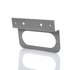 60728 by TRUCK-LITE - Brake / Tail Light Bracket - 2 Screw Bracket Mount, For Oval Shape Lights, Gray Steel