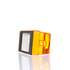 22004Y3 by TRUCK-LITE - 22 Series Turn Signal Light - Incandescent, Yellow Rectangular Lens, 1 Bulb, 2 Screw, 12V