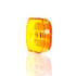 9093A-3 by TRUCK-LITE - Signal-Stat Marker Light Lens - Oval, Yellow, Acrylic, Snap-Fit Mount