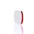 543 by TRUCK-LITE - Signal-Stat Reflector - 2 x 4" Oval, Red, 2 Screw or Adhesive Mount