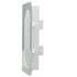 60729 by TRUCK-LITE - Brake / Tail Light Bracket - 2 Screw Bracket Mount, For Oval Shape Lights, Gray Steel