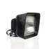 803963 by TRUCK-LITE - 80 Series Flood Light - Universal Mount 4x6 In. Rectangular Halogen, Black, 1 Bulb, 1350 CP, 12V