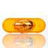 TL60421Y by TRUCK-LITE - Side Marker Light - For 60 Series, LED, Yellow Oval, 6 Diode, Fit 'N Forget S.S., 12 Volt