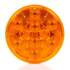 TL4058A by TRUCK-LITE - Turn Signal / Parking Light - LED, Yellow Round, 10 Diode, 12 Volt