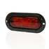 TL60356R by TRUCK-LITE - 60 Series, LED, Red, Oval, 18 Diode, Stop/Turn/Tail, Black Flange Mount, Pl - 3, 12V