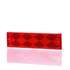 TL98003R by TRUCK-LITE - Reflector - Acrylic Red Rectangular With Adhesive Backing Or 2 Screws