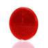 TL45 by TRUCK-LITE - Reflector - Acrylic, Round, Red, Adhesive Mount