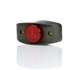 07406 by TRUCK-LITE - Marker Light - Univolt, Red Lens With Green Bracket, Polycarbonate Lens And Housing