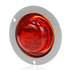 TL10279R by TRUCK-LITE - Marker Light - 10 Series, High Profile, LED, Red Round, 8 Diode, Gray Polycarbonate Flange Mount