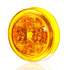 TL10286Y by TRUCK-LITE - 10 Series Low Profile LED Clearance Marker Light - 8 Diode, 12V, PL-10, Yellow Round