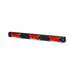 TL15745R by TRUCK-LITE - 15 Series, Incandescent, Identification Bar, Rectangular, Red, 3 Lights, 6" Centers, Black, 12V, Kit