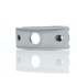 TL33711 by TRUCK-LITE - Marker Light Mounting Bracket - For 33 Series Round Shape Lights, Gray Abs, 2 Screw Bracket Mount