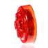 TL10286R by TRUCK-LITE - 10 Series Low Profile LED Clearance Marker Light - 8 Diode, 12V, PL-10, Red Round