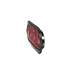 TL60552R by TRUCK-LITE - Brake / Tail / Turn Signal Light - 60 Series LED, Red/Clear, Oval, 8 Diode