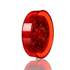 TL10086R by TRUCK-LITE - 10 Series Low Profile LED Clearance Marker Light - 8 Diode, 12V, Black PVC Grommet Mount, PL-10, .180 Bullet Terminal/Ring Terminal, Kit, Red Round,