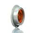 TL10279Y by TRUCK-LITE - Marker Light - 10 Series, High Profile, LED, Yellow Round, 8 Diode, Gray Polycarbonate Flange Mount