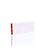 TL98003R by TRUCK-LITE - Reflector - Acrylic Red Rectangular With Adhesive Backing Or 2 Screws