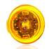 TL10286Y by TRUCK-LITE - 10 Series Low Profile LED Clearance Marker Light - 8 Diode, 12V, PL-10, Yellow Round