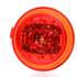 TL10385R by TRUCK-LITE - 10 Series Low Profile LED Clearance Marker Light - 8 Diode, 12V, Fit N' Forget M/C, Red Round