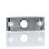 TL33711 by TRUCK-LITE - Marker Light Mounting Bracket - For 33 Series Round Shape Lights, Gray Abs, 2 Screw Bracket Mount