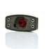 07406 by TRUCK-LITE - Marker Light - Univolt, Red Lens With Green Bracket, Polycarbonate Lens And Housing