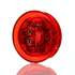 TL10086R by TRUCK-LITE - 10 Series Low Profile LED Clearance Marker Light - 8 Diode, 12V, Black PVC Grommet Mount, PL-10, .180 Bullet Terminal/Ring Terminal, Kit, Red Round,