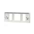 TL21720 by TRUCK-LITE - Super 21 Bracket Mount - Used In Rectangular Shape Lights, White Polycarbonate, 2 Screw Bracket Mount