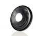 TL10704 by TRUCK-LITE - Grommet - 10® Series, 2.5", Open Back, Normal Groove, PVC, Black