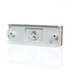 TL29202R by TRUCK-LITE - 21 Series, Incandescent, Red Rectangular, 2 Bulb, Marker Clearance Light, PC, 2 Screw, Male Pin, 12V