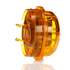 TL30375Y by TRUCK-LITE - 30 Series High Profile LED Clearance Marker Light - 8 Diode, 12V, Fit 'N Forget M/C, Yellow Round