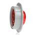 TL10279R by TRUCK-LITE - Marker Light - 10 Series, High Profile, LED, Red Round, 8 Diode, Gray Polycarbonate Flange Mount