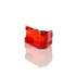 TL9082 by TRUCK-LITE - Replacement Lens - Signal-Stat, Rectangular, Red, Polycarbonate, for Clearance/Marker Lights (1520, 1520HT, 1521, 1523), Snap-Fit