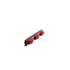 TL15745R by TRUCK-LITE - 15 Series, Incandescent, Identification Bar, Rectangular, Red, 3 Lights, 6" Centers, Black, 12V, Kit