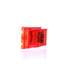 TL21275R by TRUCK-LITE - 21 Series, LED, Red Rectangular, 8 Diode, Marker Clearance Light, PC, 2 Screw, Fit 'N Forget M/C, 12V