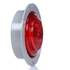 TL10251R by TRUCK-LITE - LED Clearance/Marker Light - Red, Gray Flange